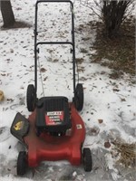 Huskee push mower 22" cut, 5.hp