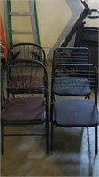 (4) Folding Chairs