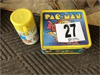 Pac Man Lunch Box with Thermos