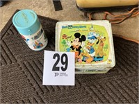 Mickey Mouse Lunch Box with Thermos