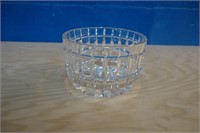 Signed Dresden Crystal Bowl