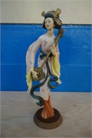 Large 17" Tall Oriental Figurine