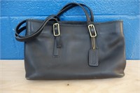 Leather Coach Handbag