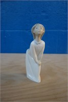 Lladro "Girl Kissing" Porcelain Figurine