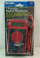 New Cen-tech 7 Function Digital Multimeter 90899