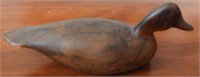 Miniature carved Upper Bay Pintail decoy