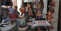 (6) Goebel Hummel Figurines: Little Sweeper,