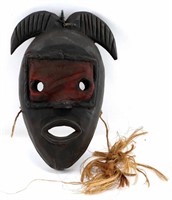 AFRICAN DAN CARVED WOODEN MASK LIBERIA