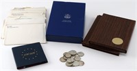 US COIN COLLECTION PROOF UNC SETS IKE & 90% SILVER