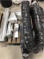 6 inch insulated vent tubing w/ ends