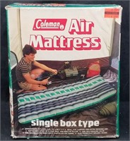 Vintage Coleman Air Mattress Great Retro Box Art