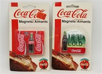 2 New Coca-cola Magnets Ice Cold