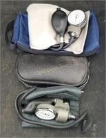 2 Blood Pressure Cuffs In Travel Case