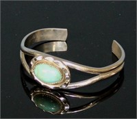 Turquoise in Silver Bracelet