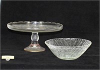 Cake Stand and Center Bowl