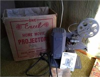 Excel movie projector P 26 with box & instructions