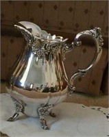 Wallace Silver Plate Baroque Water Pitcher