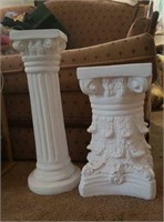 Column decorations - (2)  - white