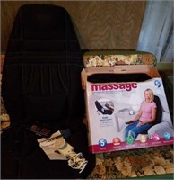 Seat massagers by Body pulse & GE hand held