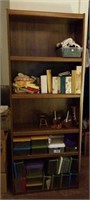 Wood Book Shelf - No contents