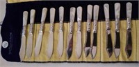 State House Sterling Butter Knives - Pearl Handles