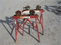 (Qty - 2) Pipe Roller Stands-