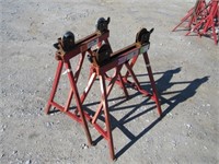 (Qty - 2) Midco Pipe Roller Stands-