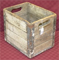 1955 Sealtest Wooden Milk Crate