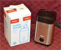 Holm Electric Coffee Grinder New In Box