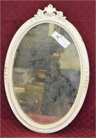 Antique 16" x 24" Wall Mirror in Frame