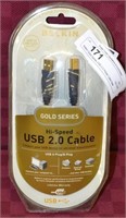 Belkin Gold Series USB 2.0 Printer Cable New