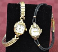 2 Vintage Caravelle Lady's Watches