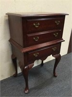 3 Drawer Tall End Table