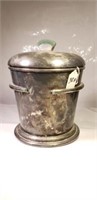 Vintage Ice Bucket Silver Plate