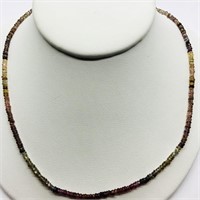 69-JP330 $550 S/Sil Sapphire Necklace