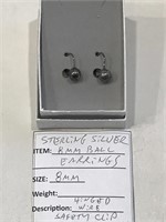 STERLING EARINGS
