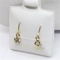 121-JT52 $1400 14K Diamond(0.3cts) Earrings