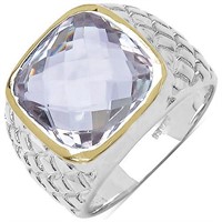 122-JT52 $100 Pink Amethyst (5.9cts) Ring