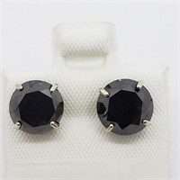 125-JT52 $23000 14K Black Dia (4.5cts)Earrings