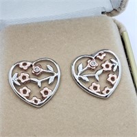 134-JT52 $200 Diamond Earrings