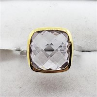 124-JT66 $200 Pink Amethyst (5.9cts) Ring