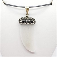 140-JT66 $300 S/Sil Gemstone Necklace
