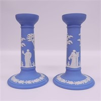 Wedgwood Candle Holders - 2 Pairs