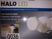 HALO LED TWIN HEAD FLOOD LIGHT