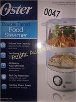 OSTER DOUBLE TIERED FOOD STEAMER