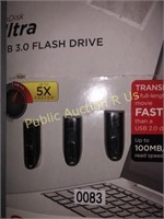 SAN DISK ULTRA USB 3.0 FLASH DRIVE