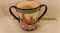 1982 Royal Doulton Vase Pottery in the Past-6 1/2"