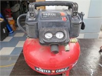 AIR COMPRESSOR, PORTER CABLE MODEL 2002, TYPE 7
