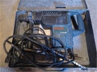 HAMMER DRILL, BOSCH MODEL 11244E, WITH CASE AND