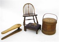 Group of Antique Accessories, Furniture